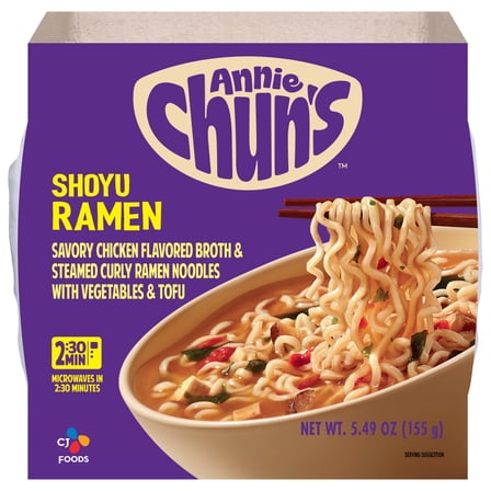 Annie Chun's Shoyu Ramen Soup Bowl, 5.49 oz