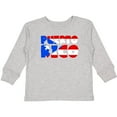 thumbnail image 3 of Inktastic Puerto Rico Flag in Text Boys or Girls Long Sleeve Toddler T-Shirt, 3 of 5
