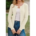 thumbnail image 6 of Arach&Cloz Women's Wool Blend Button Up Business Casual Cardigan Tops Outfits 2026, 6 of 7