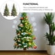 thumbnail image 4 of 2 Shoets Dibujos Animados Árbol de Navidad Regalo Vinilo Calcomanía Clásico Elementos de Navidad Pegatina Adorno, 4 of 6