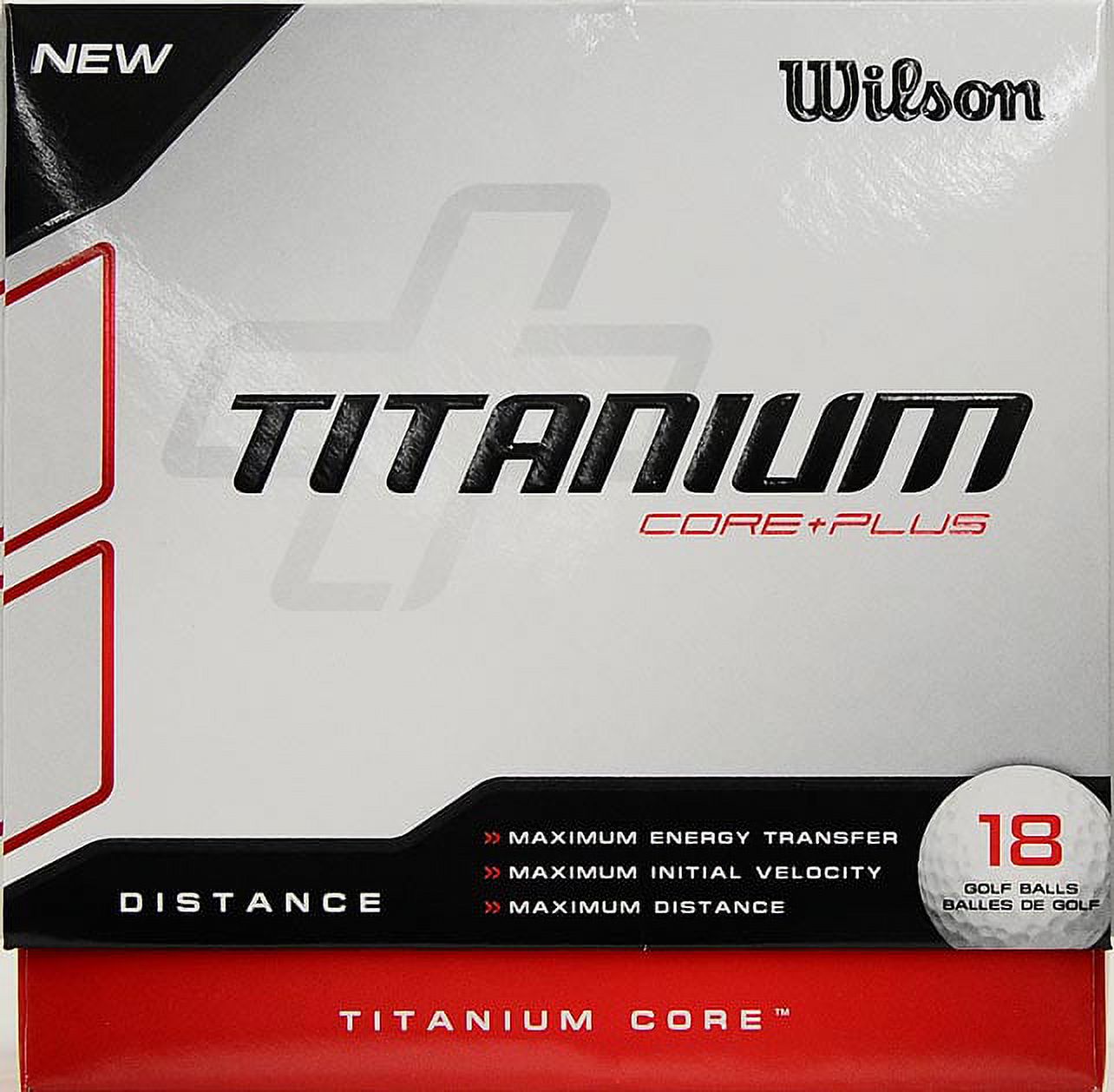 Wilson Titanium Golf Balls, 18 Pack - image 2 of 4