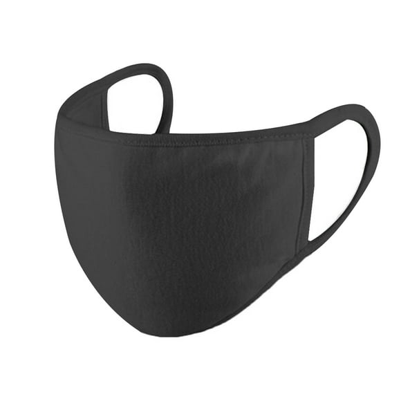 Guardoinrt Unisex Dust Proof Windproof Cotton Mouth Mask Breathable Washable Men Women Mask Face Cover black