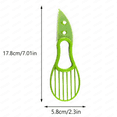 thumbnail image 5 of Avocado Slicer and Pitter Tool with Container and Grip Handle Quickly Slices Removes Pit and Peels Avocados Perfect for Kitchen Salad Prep and Healthy Snacks Easy Clean Dishwasher Safe Green Color, 5 of 5
