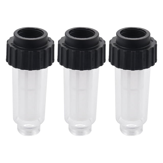 3X Pistola de Limpieza de Alta Presión Manguera de JardíN Limpiador de Alta Presión Filtro de Agua Filtro para Karcher K2-K7