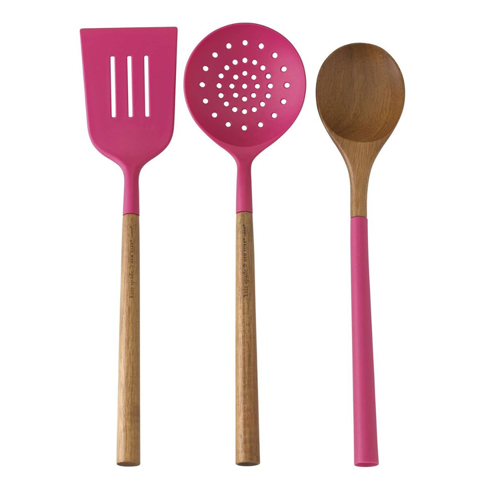 kate spade new york Kitchen Pink 3 Piece Kitchen Tool Set