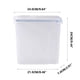 thumbnail image 2 of Tarro grande para almacenar granos y alimentos, tarro para almacenar granos, contenedor de almacenamiento en seco con cierre, gran capacidad, impermeable, para cocina, tarro metálico, 2 of 8