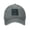 Gray, variant on Men Women Washed Twill Baseball Cap Scottish Tartan Plaid Adjustable Dad Hat Black