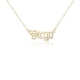 thumbnail image 5 of Collar de amistad Sonducket con letras en inglés colgante de cadena de joyería oro Virgo Type2 NO2, 5 of 5
