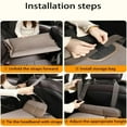 thumbnail image 2 of axGear Car Back Seat Mattress Foldable Portable Travel Camping Sleep Mat Non-Inflatable, 2 of 9