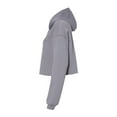 thumbnail image 3 of Bella + Canvas Womens Cropped Fleece Hoodie, 3 of 3