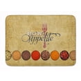 thumbnail image 1 of Carolines Treasures SB3089RUG Tapis en Mousse à Mémoire de Forme Lavable en Machine Bon Appétit & Épices, 1 of 4