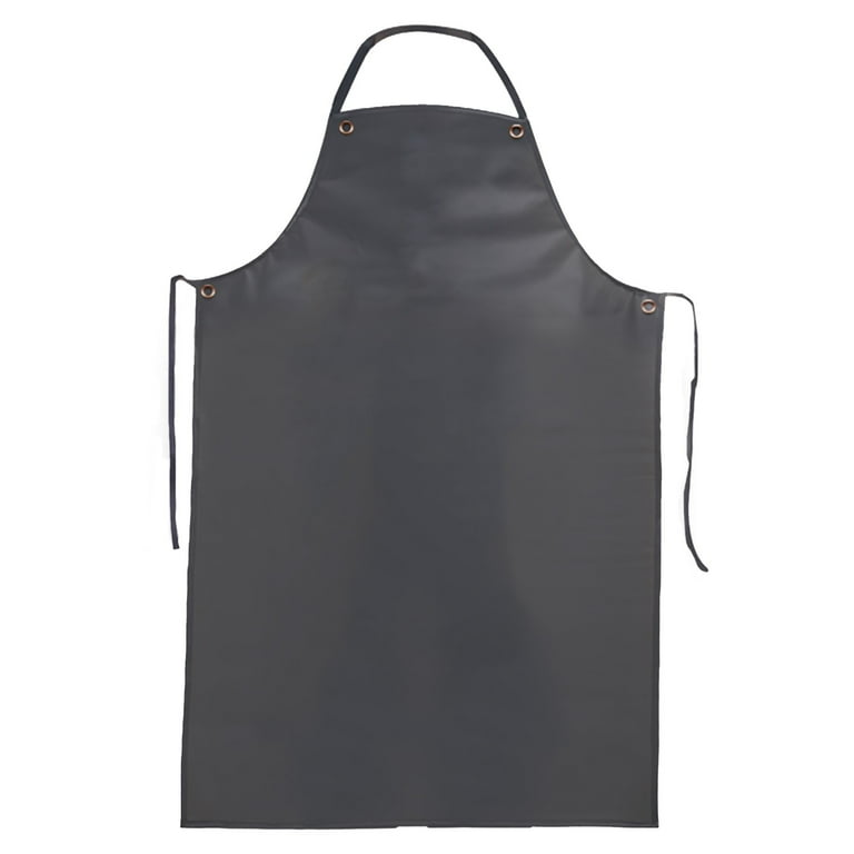 chengsi PVC Apron Kitchen Waterproof Oil-proof Soft Leather
