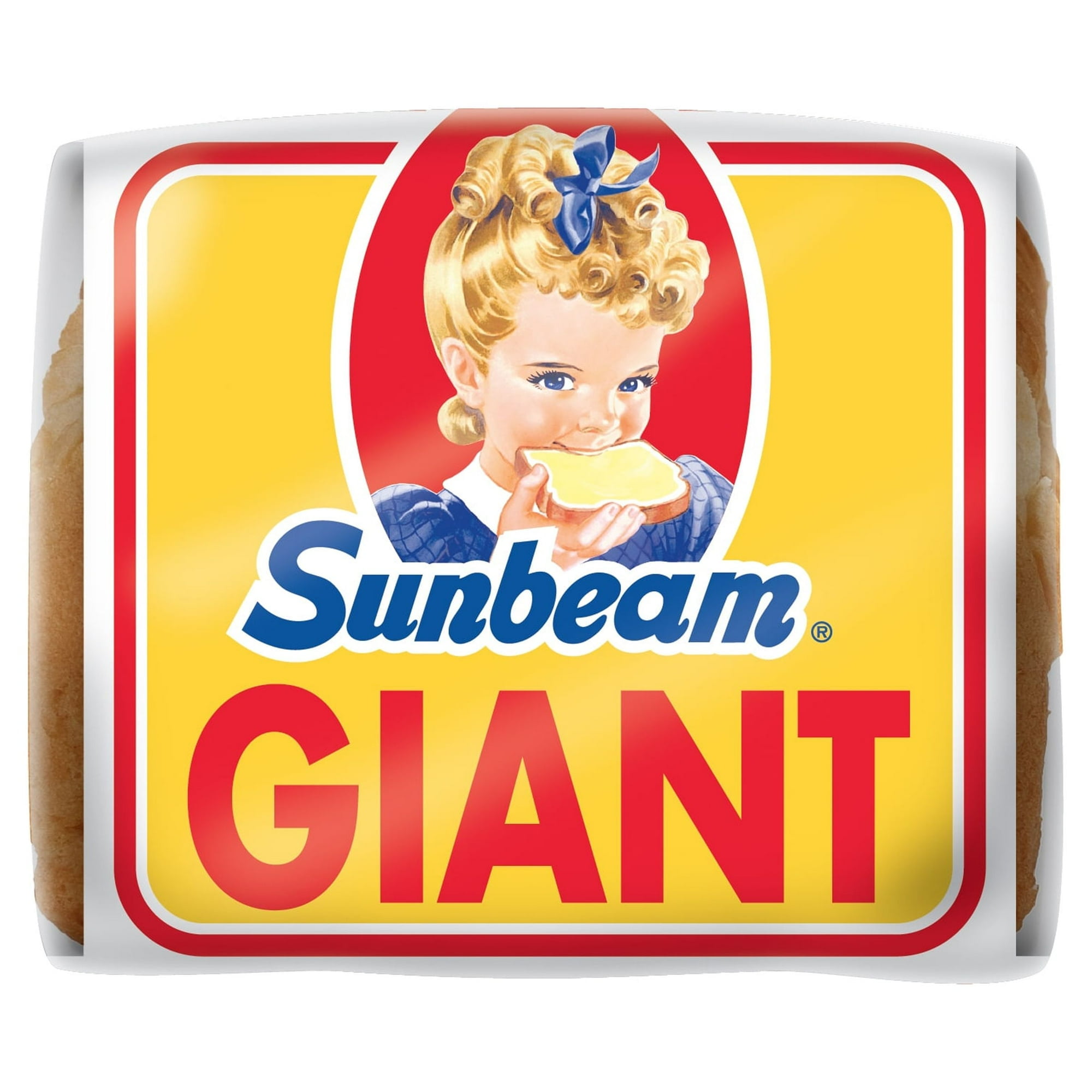 Sunbeam Giant White Bread, Sliced Sandwich Bread Loaf, 24 oz
