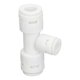 thumbnail image 3 of 10 Pcs Pipe Fitting T Shape 3 Way 1/4in 3/8in Food Grade PP Tube Connector for Water Purifier, 3 of 4