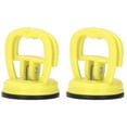 thumbnail image 3 of 2 Pack Glass Suction Cup Floor Gap Fixer Lifter Floor Tile Suction Cup for Lifting Moving Glass, Tiles, Mirror with Buckle Puller [yellow], 3 of 8