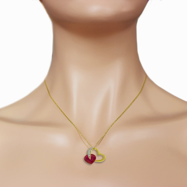 Walmart clearance ruby jewelry