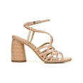thumbnail image 2 of Sam Edelman Womens Daffodil Embossed Caged Dress Heels Tan 7.5 Medium (B,M), 2 of 3