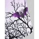 thumbnail image 4 of Talla grande Hombro frío Patrón de murciélago Vestido de Halloween Rosegal Vestidos Estampados Tallas Grandes, 4 of 5