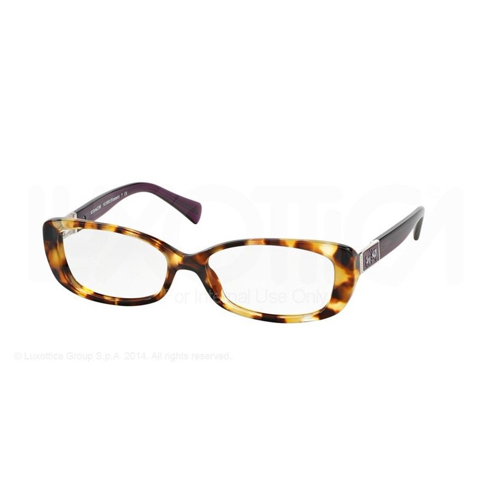 COACH HC 6063 5273 TORTOISE PURPLE EYEGLASSES