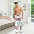 thumbnail image 7 of FREEAMG Sloth Cotton Pajama Pant for Men, Super Soft Lightweight Lounge Pajama Bottoms Drawstring Sleepwear Pant with 2 Pockets, 7 of 7