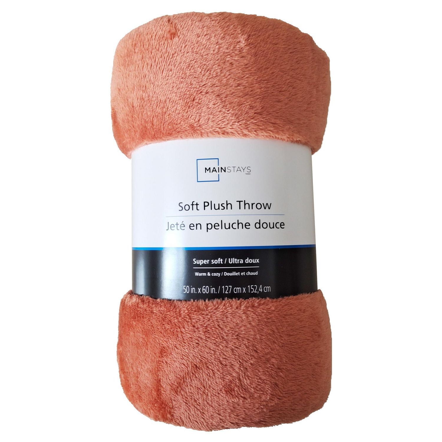Mainstays Soft Plush Throw, Extra soft & cozy