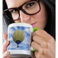 thumbnail image 2 of 3drose, Usa, New Mexico, Albuquerque International Balloon Fiesta, 15oz Two-tone Green Mug, 2 of 6