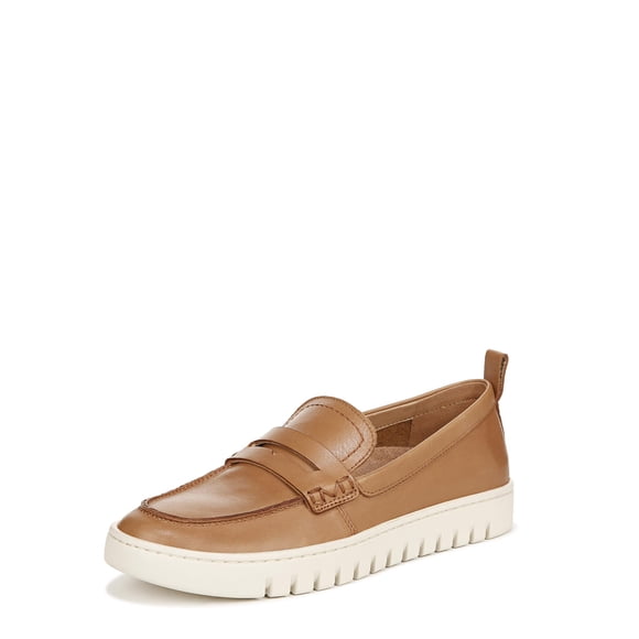 Zapatos Vionic Uptown Mocasín de Cuero Camel Talla 12 M