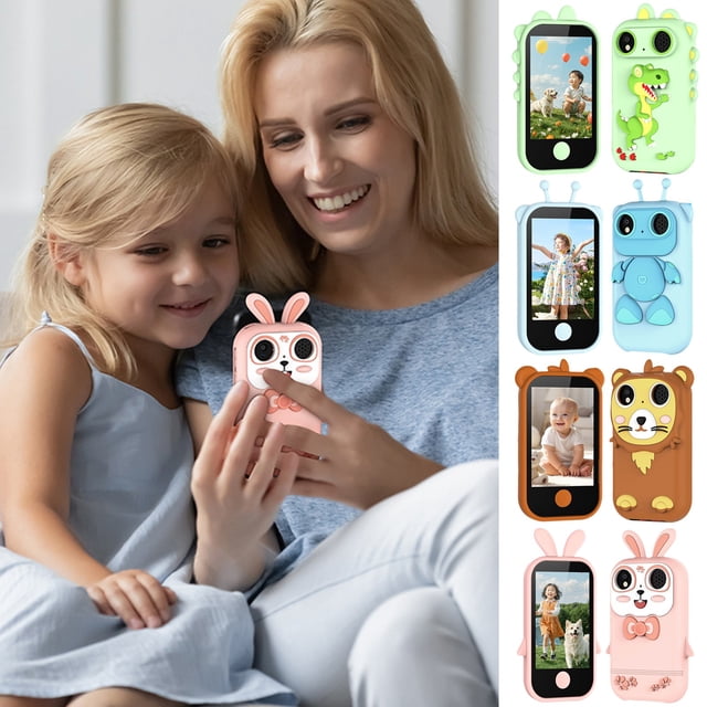 Sentmoon Outdoor Toys for Kids 8-12 Stocking Stuffers for Kids Age-Appropriate Mini HD Digital Camera Phone Multifunctional Photo And Video Device For Students