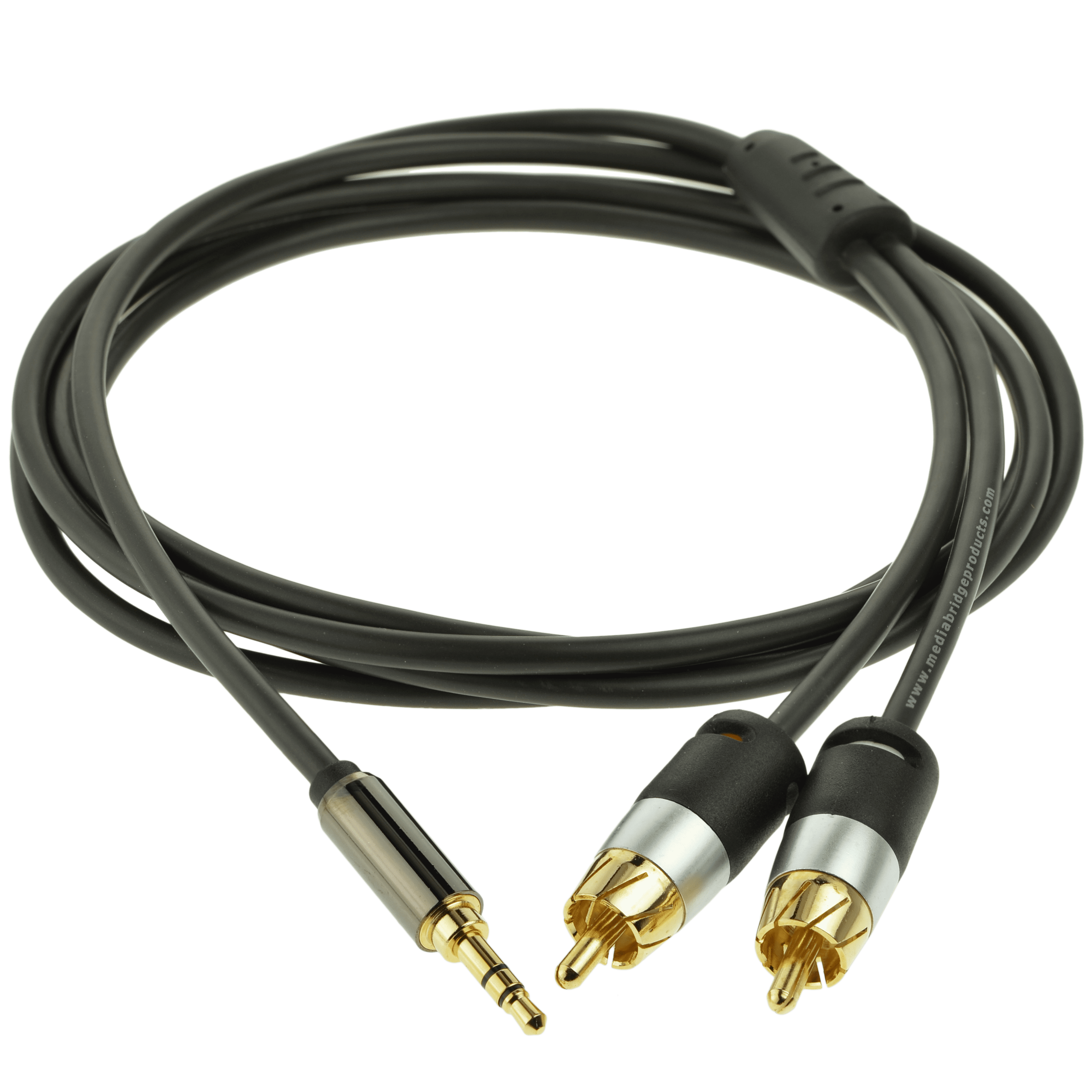 CABLE RCA, 2 AUDIO MACHO A 3.5 MM MACHO, 1.8 M :: DataComponents Mayoreo