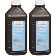 Walgreens 3% Hydrogen Peroxide 16 FL OZ (pack of 2)