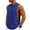 Royal Blue, variant on LRGSHF Men's Sleeveless Tank Top, Crew Neck Loose Fit Athletic Workout Tank Shirt Lightweight Breathable Muscle Tee