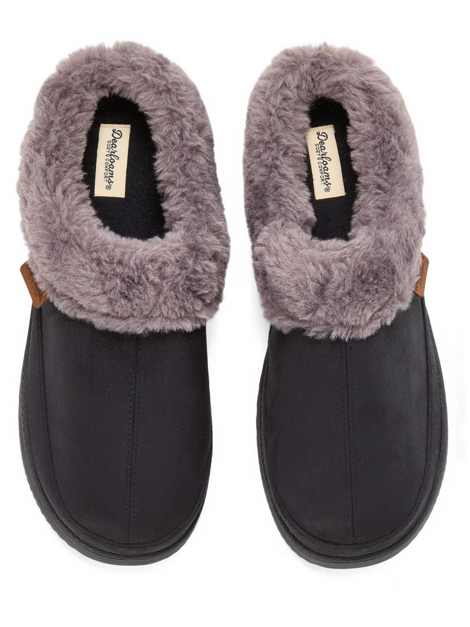 Dearfoams Cozy Comfort Men's High Vamp Clog Sippers