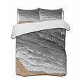 thumbnail image 2 of Grey Coastal Beach Twin XL Size Down Alternative Comforter, Lightweight Comforter Quilt Bedding Set with Pillow Shams Summer Nautical Oil Painting All Seasons Bed Comforter Duvet Insert 68"x98", 2 of 7