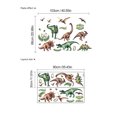 thumbnail image 3 of Adhesivos de pared de PVC con dibujos animados de dinosaurios, animales jurásicos, 66 x 100 cm, 3 of 3