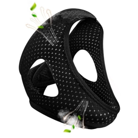 Hemvt 1 Pack Anti Snoring Chin Strap for Men and Women, Adjustable Jaw Support Strap for Sleeping, Keep Mouth Closed, Comfort Fit Nighttime Sleeping Aid