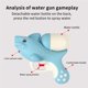 thumbnail image 2 of Juguete De Pistola De Agua Para Niños Juguete De Ducha De Baño De Animales De Dibujos Animados Lindo Juguete De Paleta De Agua De Verano Seguro Y Divertido Speravity FN003468-02, 2 of 6