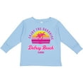 thumbnail image 3 of Inktastic Summer Enjoy the Sunshine Delray Beach Florida in Pink Boys or Girls Long Sleeve Toddler T-Shirt, 3 of 5