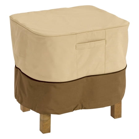 Classic Accessories Veranda Water-Resistant 13 Foot Offset Patio Umbrella & Frame Cover in Brown