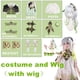 thumbnail image 3 of Disfraz de sirvienta Genshin Impact Nahida, peluca de Lord Menor Kusanali, vestido de estilo lindo, disfraz de Nahida Genshin para niñas, talla para niños, 3 of 5