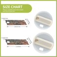thumbnail image 3 of Kdxio American Flag Deer Art Name Plate Compatible Stanley Cups Name Tag Acrylic Nameplate Tumbler Lid Topper for Cup Accessories, 3 of 9