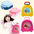 thumbnail image 1 of IMENGL New Children's Portable Toilet Urinal Potty Potty Traveling Small Toilet Portable Squat Car Cymbal Ride,Ride Ride,Carriage Ride,Goes on A Helicopter Ride,Kicky Ride,While on This Ride Life Si, 1 of 9