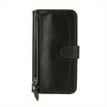 thumbnail image 3 of Suitable For Samsung Galaxy S21 S22+ S23ultra S23plus Zipper Wallet Leather Case Anti-fall Mobile Phone Case Full Bag Cover, 3 of 4