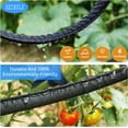 thumbnail image 3 of 2025 Flat Soaker Hose 200 ft for Garden, 200' (50ft x 4) Linkable Drip Hose Diy Garden Irrigation System Saving 80% Water, Dual-layer Leak-free Design Water Hose with Holes, 3 of 7