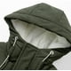 thumbnail image 5 of Fiudx Chaqueta de Invierno, Abrigo de Algodón Suave Piel de Cordero, Elegante Chaqueta con Capucha para Hombre, Diseño Clásico de Color Liso, para Deportes Al Aire Libre, Ropa Informal para Hombre, L, 5 of 7