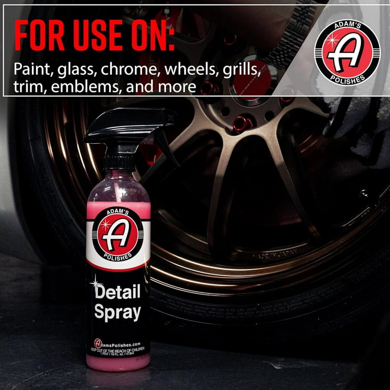 Adam's Detail Spray/ How To Use It/ Auto Detailing/ Quick Detailer