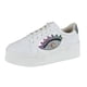 thumbnail image 1 of Tenis Urbano Para Mujer CASTALIA Blanco con Pedreria 352-09 CASTALIA  352-09, 1 of 2