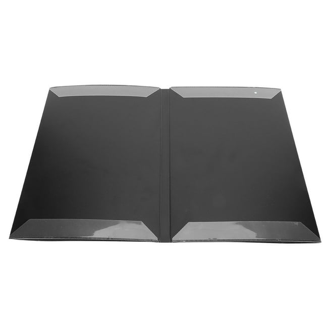 ABS Matériel Dossier de Partition Noir, Dossier de Fichier de Musique, Clip d'Extension Imperméable, pour Piano de Guitare