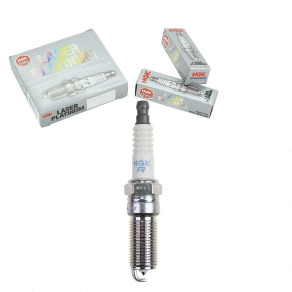 NGK Laser Platinum Spark Plug compatible with Ford Mustang 5.0L V8 2018