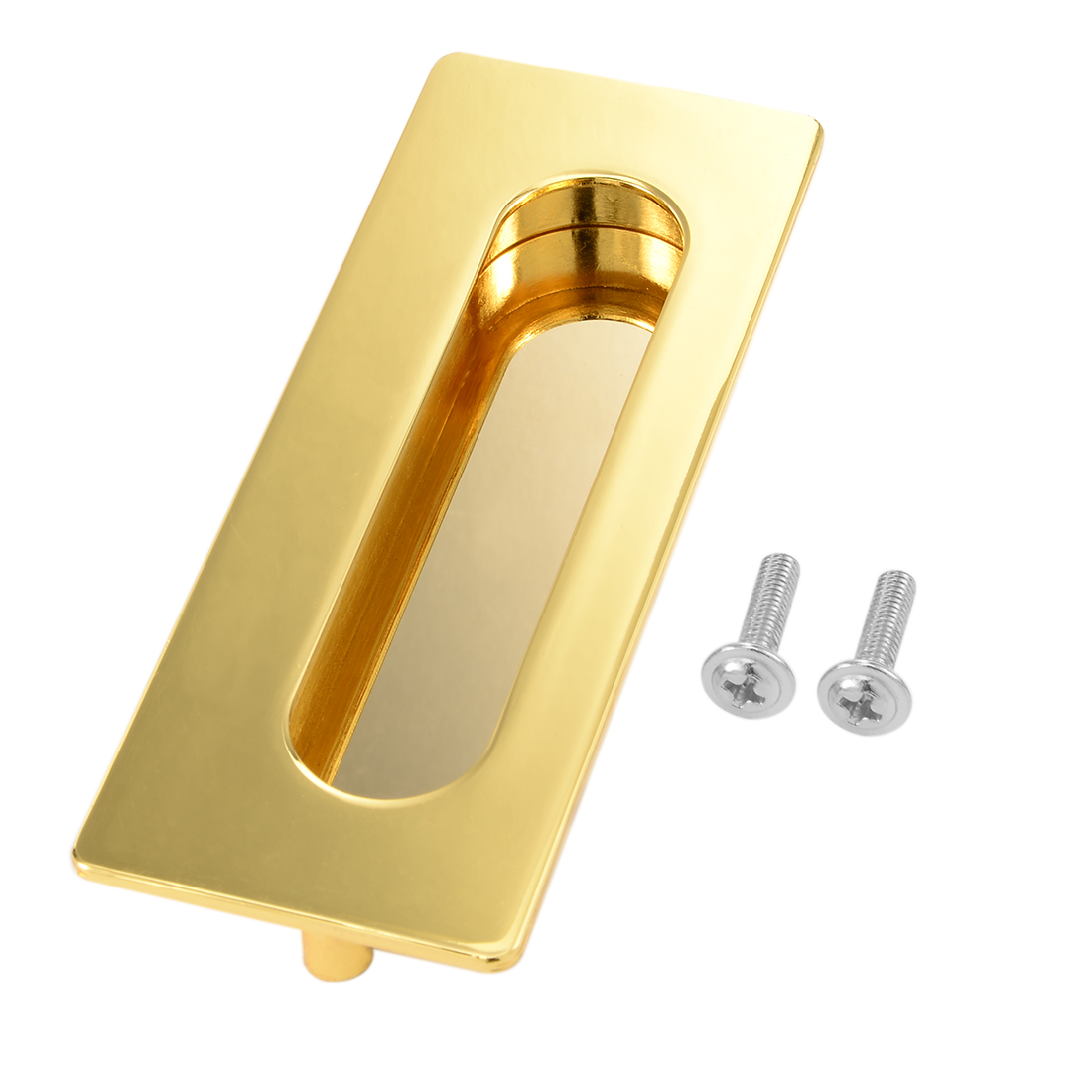 Unique Bargains 41/6"x13/5" Recessed Sliding Door Handle Flush Pull