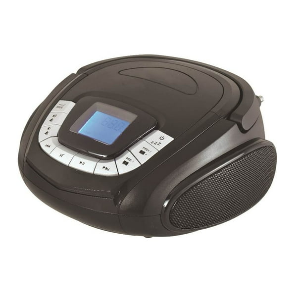 SYLVANIA SRC1227BT Portable FM Radio & CD Player Bluetooth Boom Box